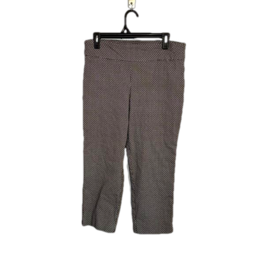 Patterned Cropped Pants